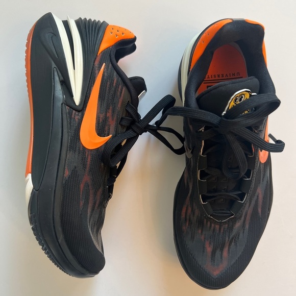 *New* 2023 Air Zoom GT Cut 2 EP ‘Nike University’ Black/White/Orange, Mens 6.5 - Picture 1 of 5